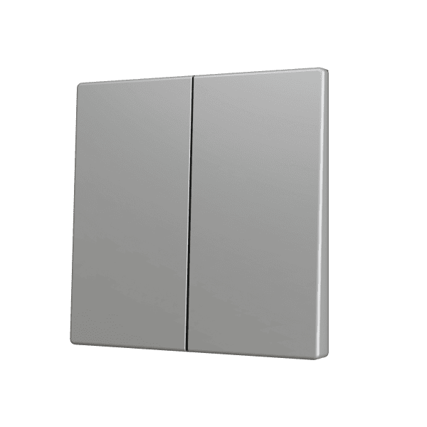 Zennio - ZS70 KNX - Cache pour Bouton Poussoir Soft - Double