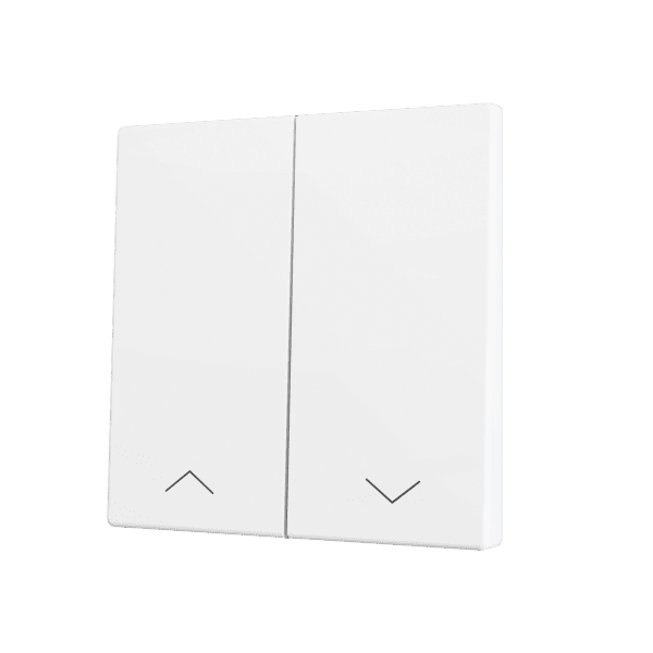 Zennio - ZS70 KNX - Cache pour Bouton Poussoir Soft - Double