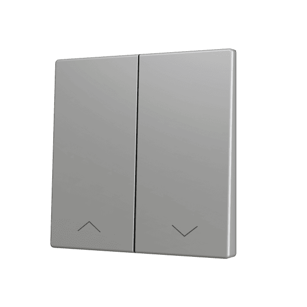 Zennio - ZS70 KNX - Cache pour Bouton Poussoir Soft - Double