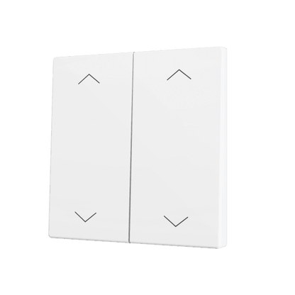 Zennio - ZS70 KNX - Cache pour Bouton Poussoir Soft - Double