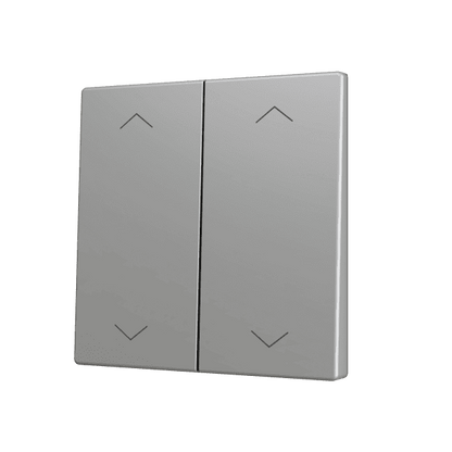 Zennio - ZS70 KNX - Cache pour Bouton Poussoir Soft - Double