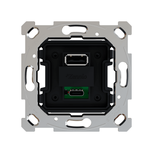 Zennio - ZS55 & ZS70 - Chargeur USB C+A