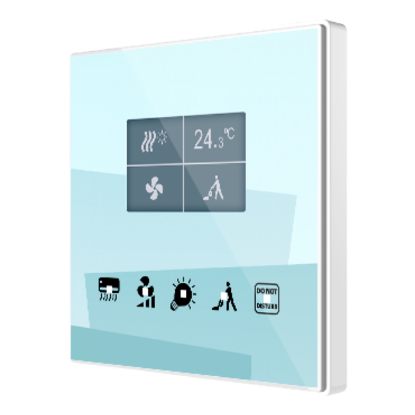 Zennio - Square TMD Display 5 Boutons
