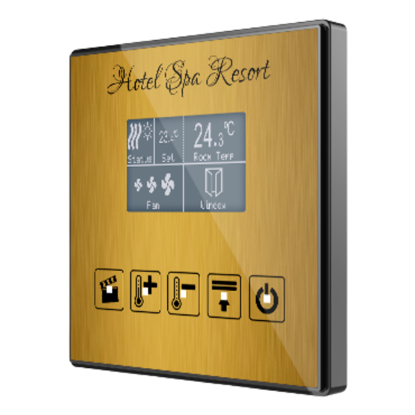 Zennio - Square TMD Display 5 Boutons