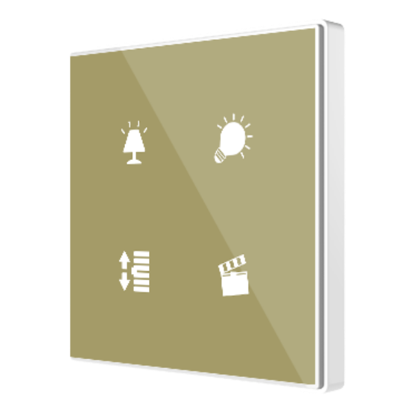 Zennio - Square TMD 6 Boutons