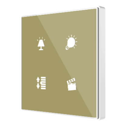 Zennio - Square TMD 4 Boutons