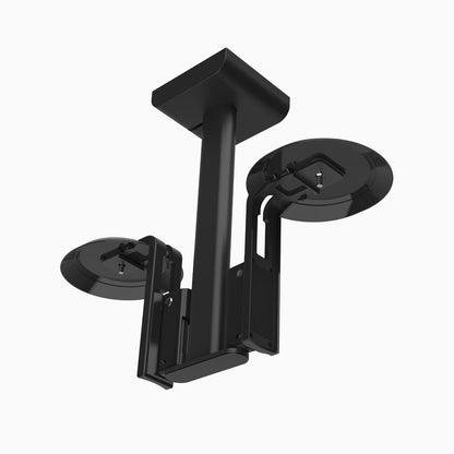 Support plafond double Era100/SL Noir