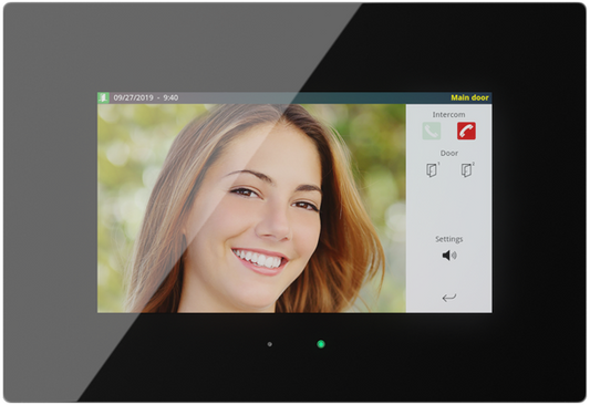 Iddero - HC3-KNX - Glass noir