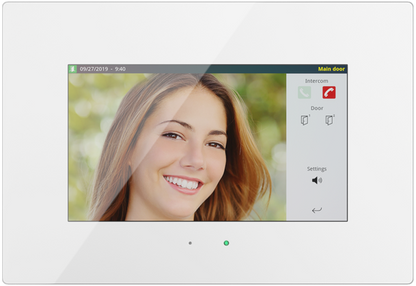 Iddero - HC3-KNX - Glass blanc