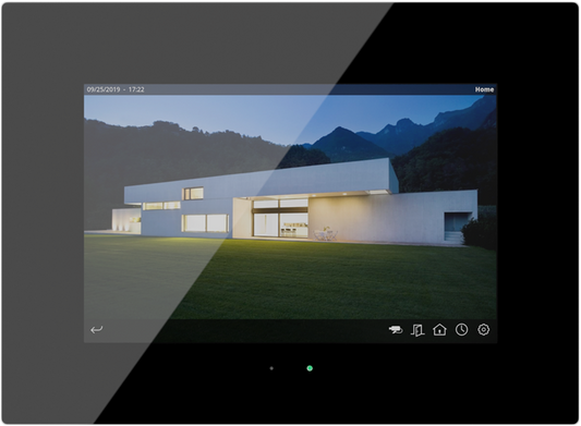 Iddero - HC3L-KNX - Glass noir