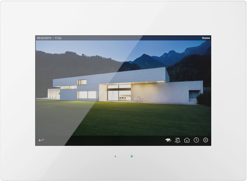 Iddero - HC3L-KNX - Glass blanc