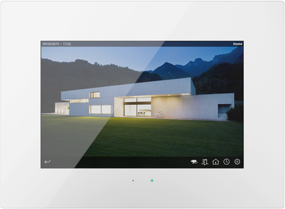 Iddero - HC3L-KNX - Glass blanc